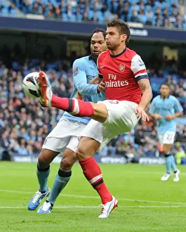 Clash at the Etihad: Giroud vs. Lescott - Manchester City vs. Arsenal, 2012/13 Premier League