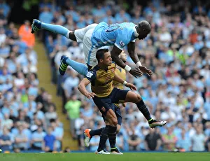 Manchester City V Arsenal 2105-16 Prints: Clash at the Etihad: Manchester City vs. Arsenal - Premier League Showdown (2016)