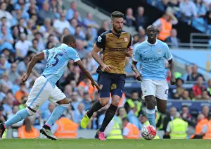 Manchester City V Arsenal 2105-16 Prints: Clash at the Etihad: Premier League Rivalry - Manchester City vs. Arsenal (2016)