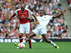 Arsenal Legends V Milan Glorie Prints: Clash of Football Greats: Arsenal Legends vs Milan Glorie at Emirates Stadium