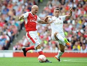 Clash of Football Legends: Arsenal vs. AC Milan