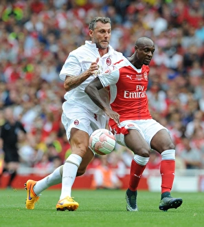 Clash of Football Legends: Arsenal vs. AC Milan