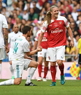 Clash of Football Legends: Emmanuel Petit vs. Xabi Alonso - Arsenal vs. Real Madrid (2018-19)