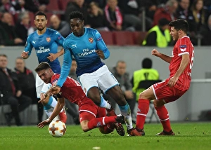 FC Koln V Arsenal 2017-18 Prints: Clash of Forces: Welbeck vs. Ozcan, Jojic - FC Koln vs. Arsenal UEFA Europa League