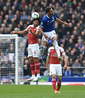 Clash at Goodison Park: Elneny vs. Calvert-Lewin in Premier League Showdown