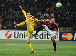 Clash of Heads: Koscielny vs. Mexes in the UEFA Champions League