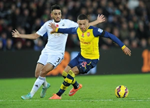 Clash at Liberty: Oxlade-Chamberlain vs. Taylor - Swansea vs. Arsenal, Premier League 2014-15