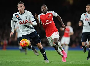 Arsenal V Tottenham Hotspur 2015-16 Prints: Clash of the London Rivals: Arsenal vs