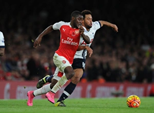Arsenal V Tottenham Hotspur 2015-16 Prints: Clash of London Rivals: Arsenal vs. Tottenham (2015-16) - Battle at Emirates Stadium