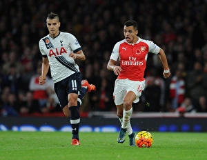 Arsenal V Tottenham Hotspur 2015-16 Prints: Clash of the London Rivals: Arsenal vs