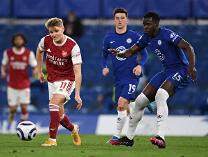 Clash of London Rivals: Martin Odegaard vs. Kurt Zouma at Empty Stamford Bridge - Chelsea vs. Arsenal, Premier League 2020-21