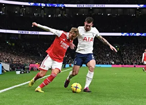 Clash of London Rivals: Odegaard vs. Hojbjerg in the Premier League Showdown - Tottenham vs. Arsenal