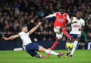 Clash of London Rivals: Tottenham vs. Arsenal - Saka vs. Dier Battle in the Premier League
