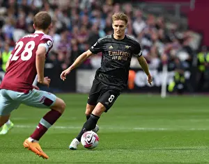 Clash at London Stadium: Arsenal's Martin Odegaard vs. West Ham's Tomas Soucek