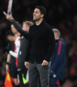 Arsenal V Chelsea 2022-23 Prints: Clash of the Managers: Mikel Arteta vs. Thomas Tuchel - Arsenal vs. Chelsea (2022-23)