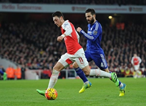Clash of the Masters: Ozil vs. Fabregas, Arsenal vs. Chelsea, 2015-16 Premier League
