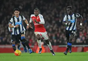 Clash of the Midfield: Campbell vs Tiote & Perez (Arsenal vs Newcastle United, 2016)