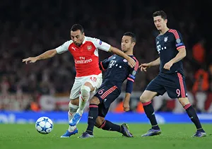 Clash of Midfield Maestros: Cazorla vs. Thiago (Arsenal vs. Bayern Munich, UEFA Champions League, 2015)