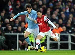 Clash of Midfield Maestros: Santi Cazorla vs. David Silva (Arsenal vs. Manchester City, 2012-13)