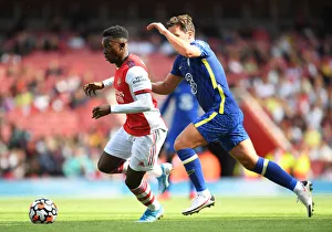 Clash of Midfield Talents: Nketiah vs. Drinkwater - Arsenal vs. Chelsea Pre-Season Showdown
