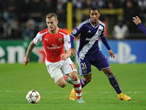 Clash of Midfield Talents: Wilshere vs. Tielemans (Arsenal vs. Anderlecht, UEFA Champions League, 2014)