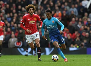 Clash of Midfield Titans: Fellaini vs. Willock - Manchester United vs. Arsenal, Premier League 2017-18