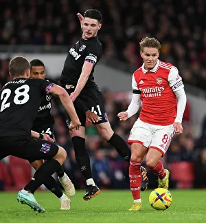 Clash of the Midfield Titans: Odegaard vs. Rice in Arsenal vs. West Ham Premier League Showdown