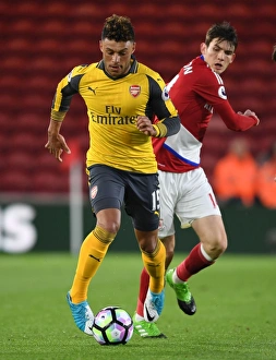 Clash of Midfield Titans: Oxlade-Chamberlain vs. de Roon - Arsenal vs. Middlesbrough, Premier League 2016-17