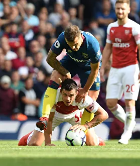 Clash of Midfield Titans: Xhaka vs. Wilshere - Arsenal v West Ham United, Premier League