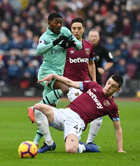 Clash of Midfielders: Ainsley Maitland-Niles vs. Declan Rice - West Ham United vs. Arsenal FC, Premier League