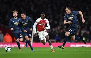 Clash of Midfielders: Ainsley Maitland-Niles vs Nemanja Matic (Arsenal vs Manchester United, 2018-19)