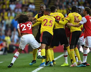 Clash of Midfielders: Guendouzi vs. Holebas, Capoue, Doucoure - Watford vs. Arsenal, Premier League 2019-20