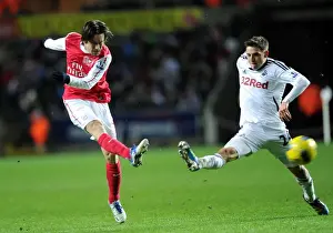 Clash of Midfielders: Rosicky vs Allen (Swansea vs Arsenal, 2011-12)