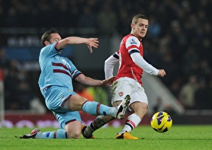 Clash of Midfielders: Wilshere vs. Nolan - Arsenal v West Ham United, Premier League