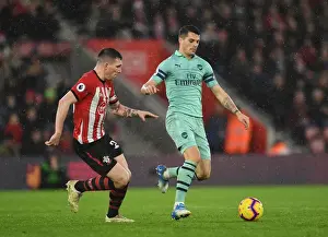 Clash of Midfielders: Xhaka vs. Hojbjerg - Southampton vs. Arsenal, Premier League 2018-19