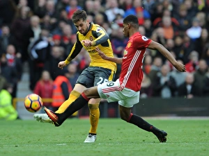Clash at Old Trafford: Jenkinson vs. Rashford - Manchester United vs. Arsenal, Premier League 2016-17