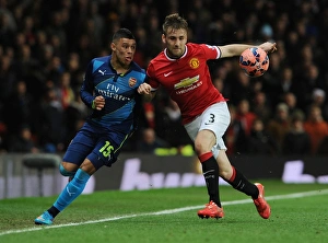 Clash at Old Trafford: Manchester United vs. Arsenal - FA Cup Quarterfinal Showdown (2015)
