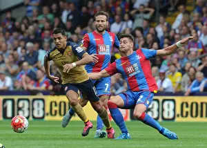 Crystal Palace V Arsenal 2015-16 Prints: Clash at the Palace: Sanchez vs. Crystal Palace Defenders