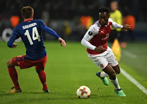 CSKA Moscow V Arsenal 2017-18 Prints: Clash of the Players: Danny Welbeck vs