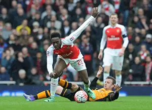 Arsenal V Hull City - FA Cup 2015-16 Prints: Clash of the Players: Welbeck vs