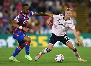 Clash at Selhurst Park: Arsenal's Zinchenko Faces Off Against Crystal Palace's Jordan Ayew in Premier League Showdown