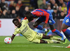 Clash at Selhurst Park: Bukayo Saka vs. Cheikhou Kouyate - Crystal Palace vs. Arsenal, Premier League 2021-22