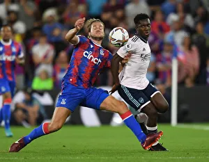 Clash at Selhurst Park: Eddie Nketiah vs. Joachim Andersen - Crystal Palace vs. Arsenal, 2022-23 Premier League