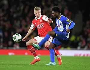 Clash of Skills: Zinchenko vs Lamptey - Arsenal vs Brighton Carabao Cup Showdown