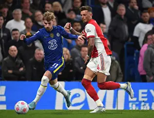 Chelsea V Arsenal 2021-22 Prints: Clash at Stamford Bridge