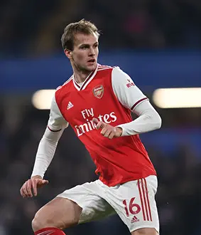 Clash at Stamford Bridge: Arsenal's Rob Holding Faces Off Against Chelsea