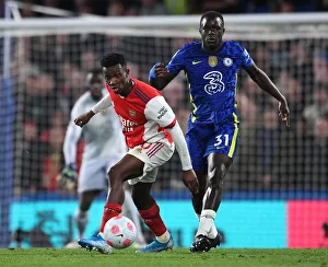 Clash at Stamford Bridge: Chelsea vs. Arsenal, Premier League 2021-22 - Nketiah vs. Saar