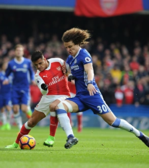 Clash at Stamford Bridge: Sanchez vs. Luiz - Premier League Showdown between Chelsea and Arsenal