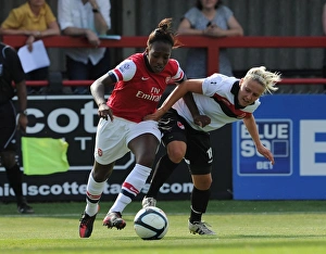 Arsenal Ladies V Lincoln Ladies 2012:13 Prints: Clash of Stars: Danielle Carter vs. Sophie Baker in FA WSL Showdown