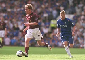Chelsea V Arsenal 2005-06 Prints: Clash of Stars: Hleb vs. Duff in the Battle of the Bridge: Chelsea 1-0 Arsenal